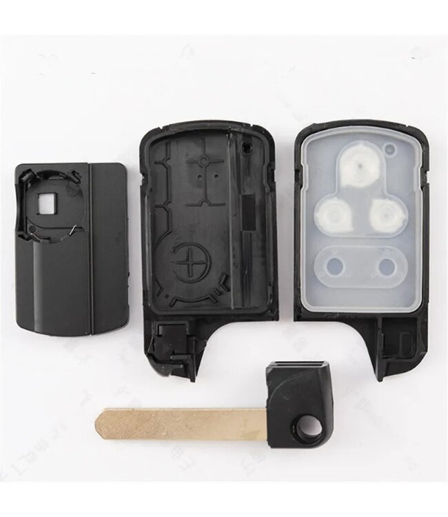 XEOD Autosleutelbehuizing - sleutelbehuizing auto - sleutel - Autosleutel / Smart key geschikt voor Honda 2 knops