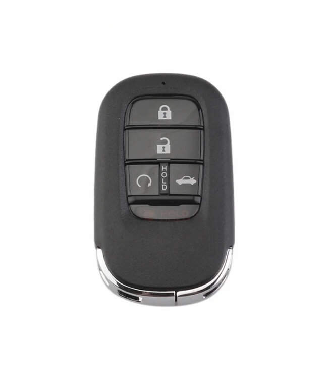 XEOD Autosleutelbehuizing - sleutelbehuizing auto - sleutel - Autosleutel / Smart key geschikt voor Honda Civic - CRV - Accord 4 knops
