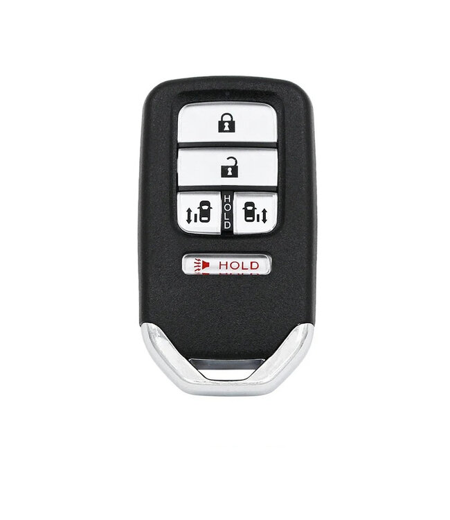 XEOD Autosleutelbehuizing - sleutelbehuizing auto - sleutel - Autosleutel / Smart key geschikt voor Honda Pilot - CRV 4 knops