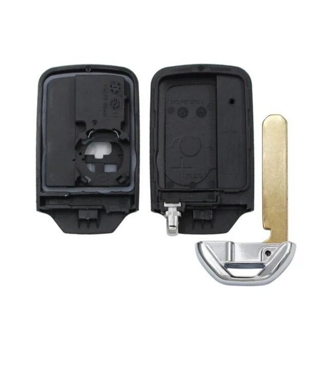 XEOD Autosleutelbehuizing - sleutelbehuizing auto - sleutel - Autosleutel / Smart key geschikt voor Honda Pilot - CRV 4 knops