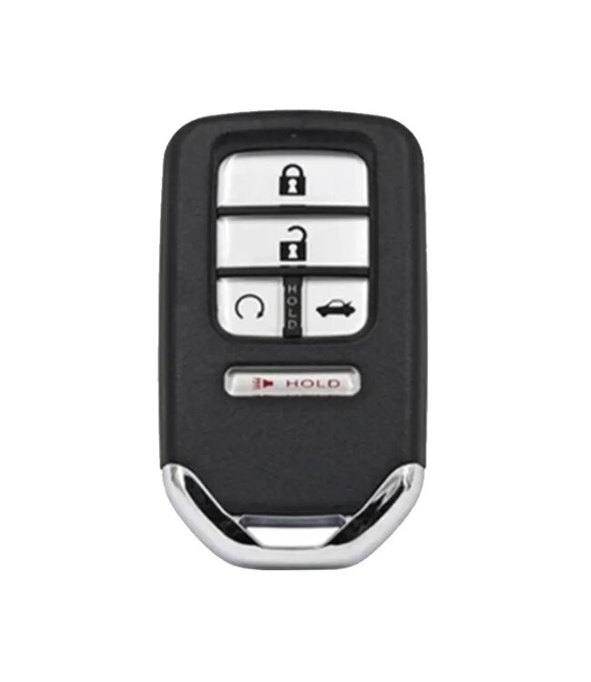 XEOD Autosleutelbehuizing - sleutelbehuizing auto - sleutel - Autosleutel / Smart key geschikt voor Honda Pilot - CRV 4 knops