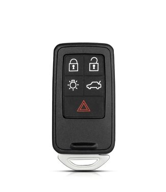 XEOD Autosleutelbehuizing 5-knops passend voor Volvo