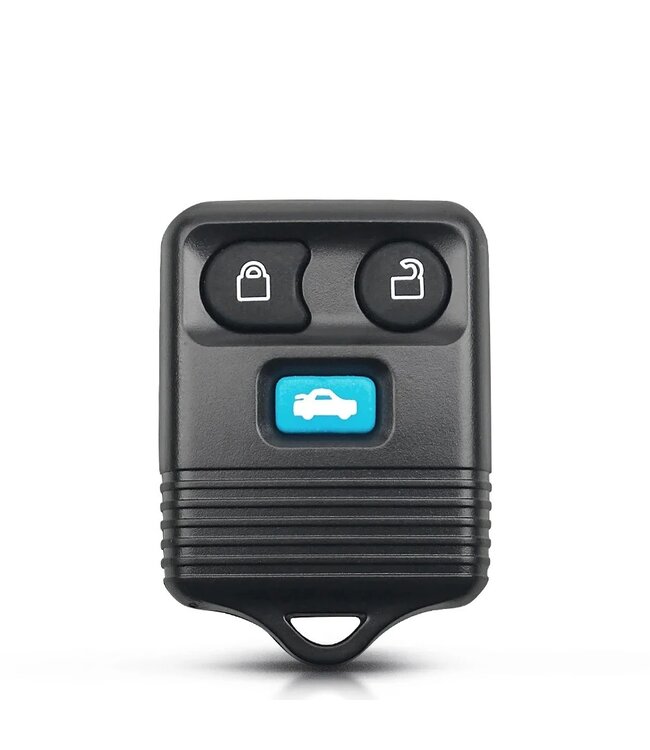 XEOD Autosleutelbehuizing - sleutelbehuizing auto - sleutel - Autosleutel  - Afstandsbediening / Geschikt voor: Ford 3 knops sleutel