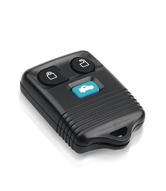XEOD Autosleutelbehuizing - sleutelbehuizing auto - sleutel - Autosleutel  - Afstandsbediening / Geschikt voor: Ford 3 knops sleutel
