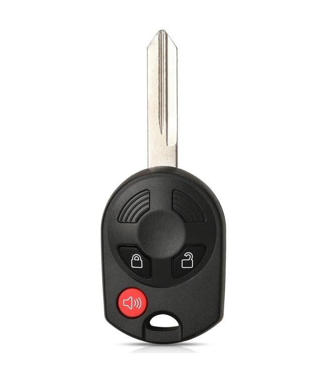 XEOD Autosleutelbehuizing - sleutelbehuizing auto - sleutel - Autosleutel / Geschikt voor: Ford 4 knops sleutel