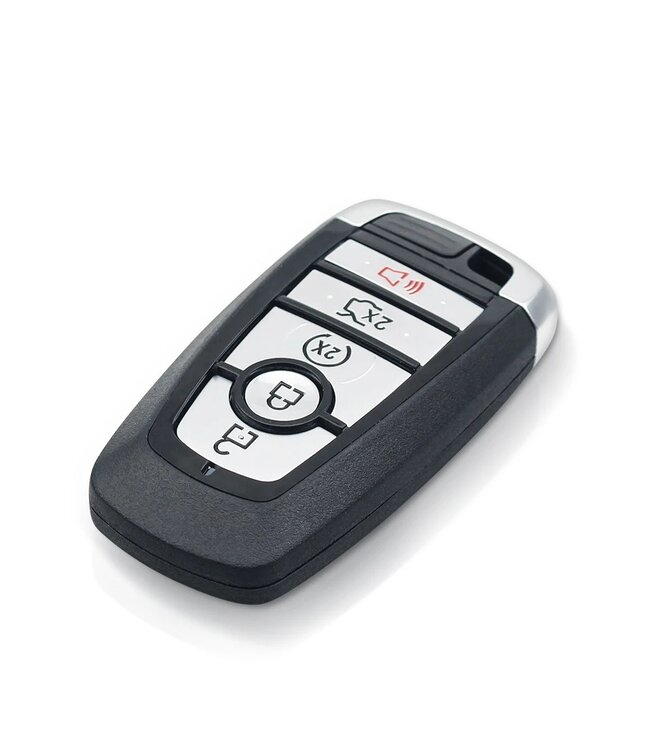 XEOD Autosleutelbehuizing - sleutelbehuizing auto - sleutel - Autosleutel smartkey / Geschikt voor: Ford 5 knops