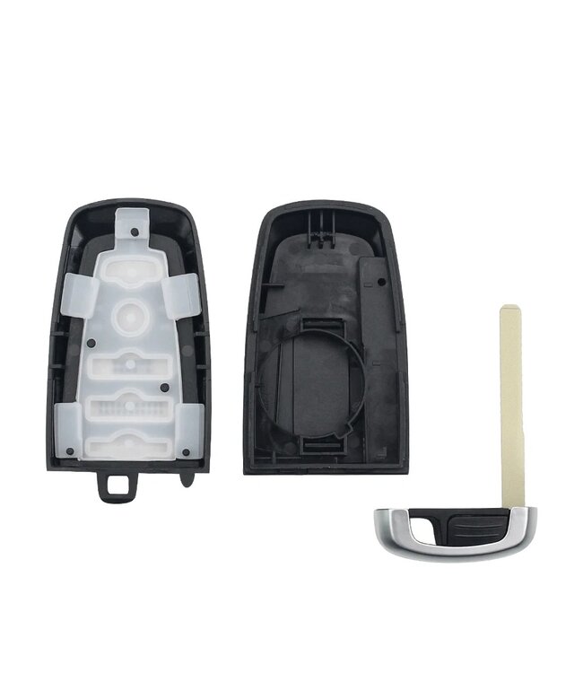 XEOD Autosleutelbehuizing - sleutelbehuizing auto - sleutel - Autosleutel smartkey / Geschikt voor: Ford 5 knops