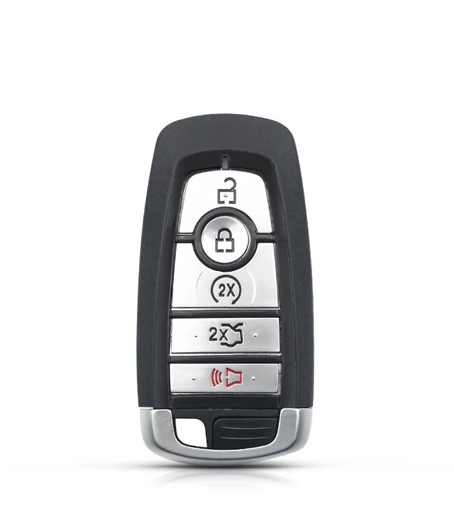 XEOD Autosleutelbehuizing - sleutelbehuizing auto - sleutel - Autosleutel smartkey / Geschikt voor: Ford 5 knops