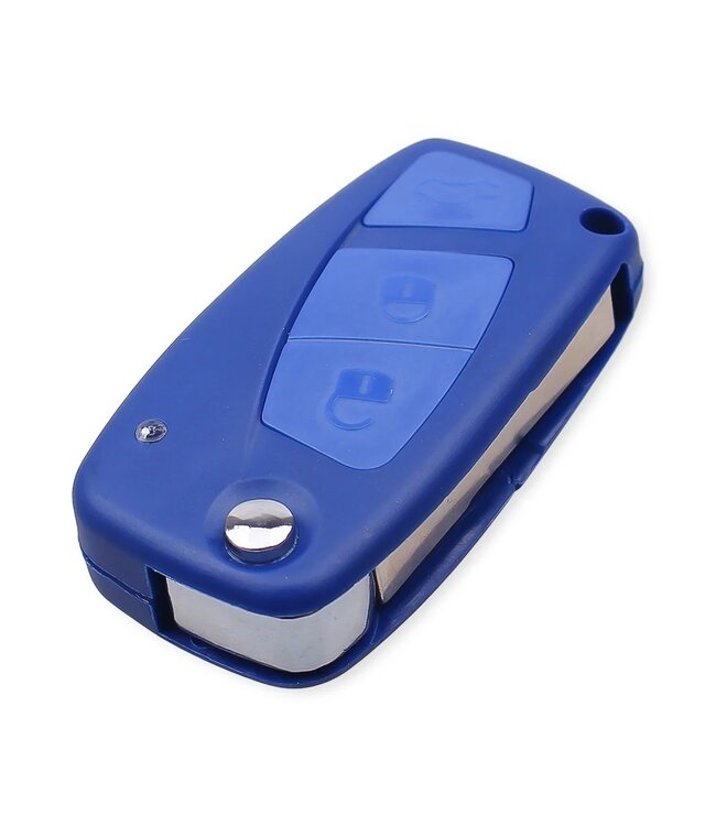 XEOD Autosleutelbehuizing - sleutelbehuizing auto - sleutel - Autosleutel / Geschikt voor: Fiat 3 knops