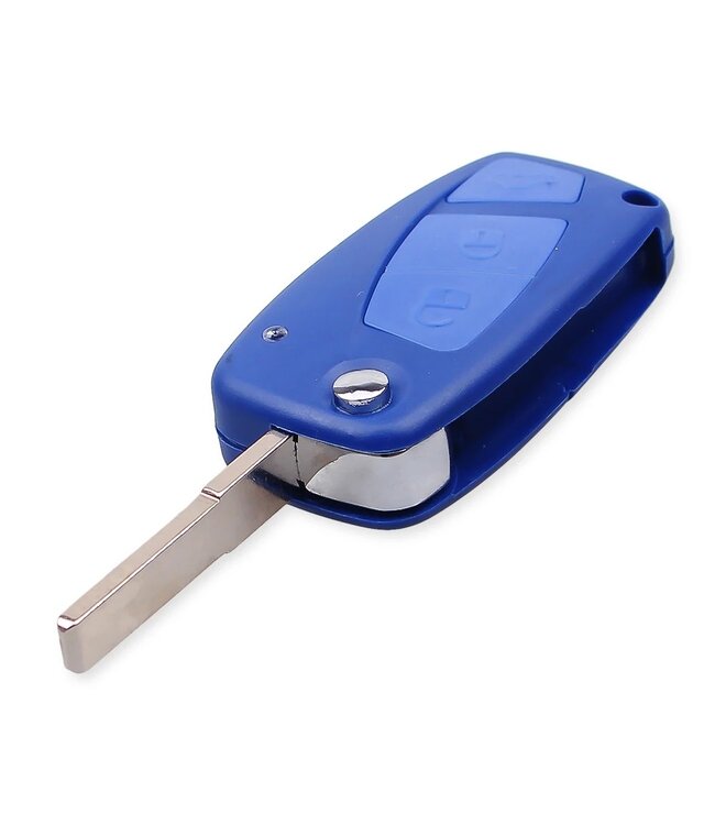 XEOD Autosleutelbehuizing - sleutelbehuizing auto - sleutel - Autosleutel / Geschikt voor: Fiat 3 knops