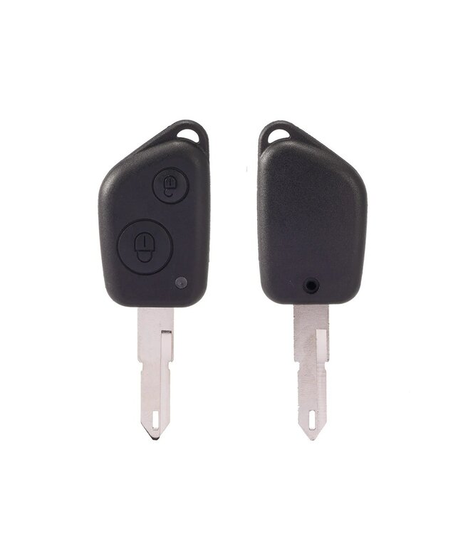 XEOD Autosleutelbehuizing - sleutelbehuizing auto - sleutel - Autosleutel / Peugeot 2 knops Met infrarood