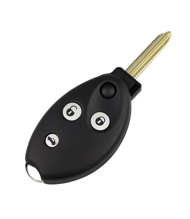 XEOD Autosleutelbehuizing - sleutelbehuizing auto - sleutel - Autosleutel / Geschikt voor: Citroen - 3 knops SX9