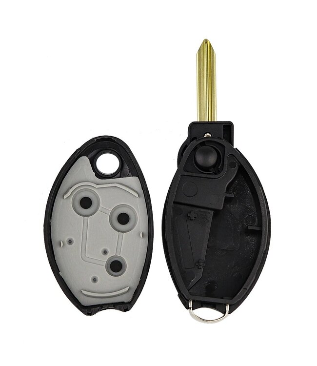 XEOD Autosleutelbehuizing - sleutelbehuizing auto - sleutel - Autosleutel / Geschikt voor: Citroen - 3 knops SX9