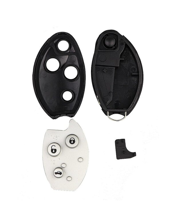 XEOD Autosleutelbehuizing - sleutelbehuizing auto - sleutel - Autosleutel / Geschikt voor: Citroen - 3 knops SX9