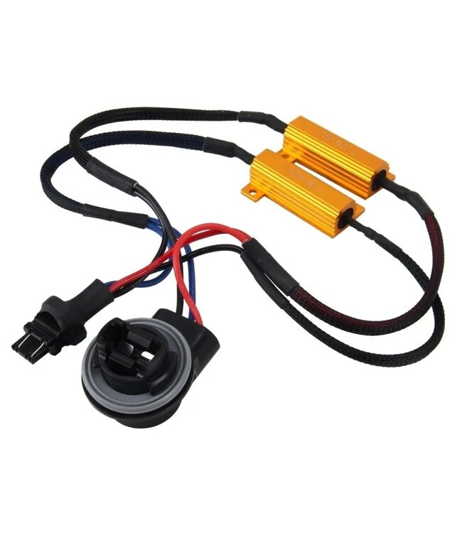 XEOD W21/5W / T20 LED Weerstand - Canbus - Resistor - Storing - 2 stuks