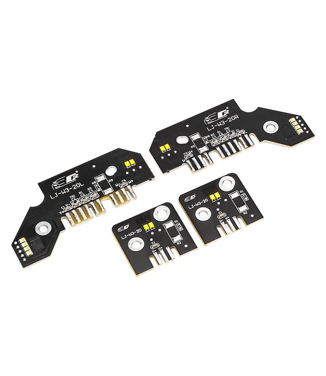 XEOD CSL LED DRL angel eyes modules Geel geschikt voor BMW 3 serie G20 - G21 - Voor LED koplampen - 4 stuks - Complete set