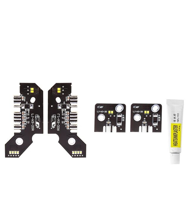 XEOD CSL LED DRL angel eyes modules Geel geschikt voor BMW 3 serie G20 - G21 - Voor LED koplampen - 4 stuks - Complete set