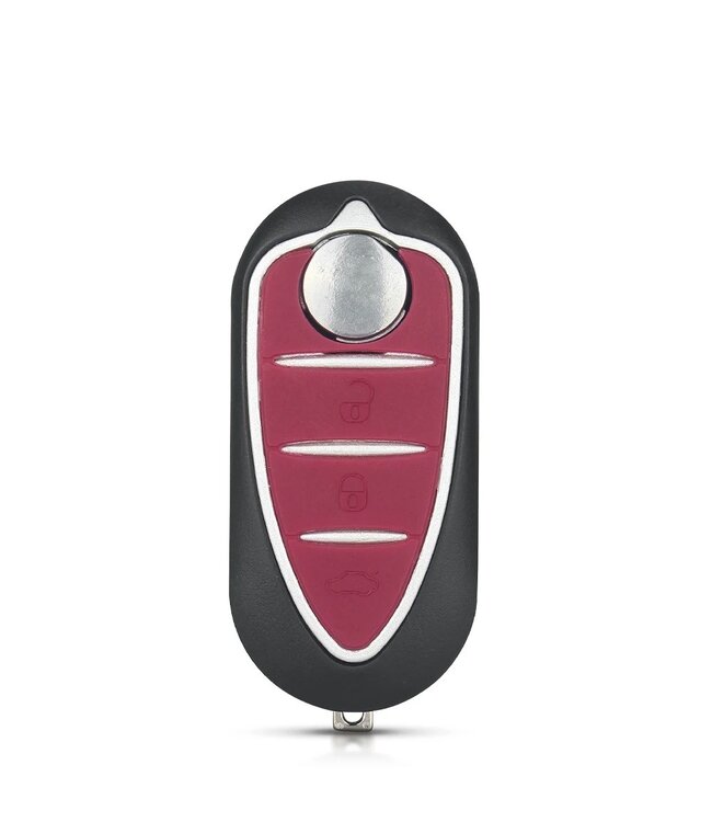 XEOD Autosleutelbehuizing - sleutelbehuizing auto - sleutel - Autosleutel / Geschikt voor: Alfa Romeo MiTo - Giulietta - 159 & GTA 3 knops