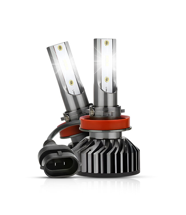 XEOD H8 / H9 / H11 F2 LED lampen – Auto Verlichting Lamp – Meer lichtopbrengst – Dimlicht, Grootlicht of Mistlicht - 2 stuks – 12V
