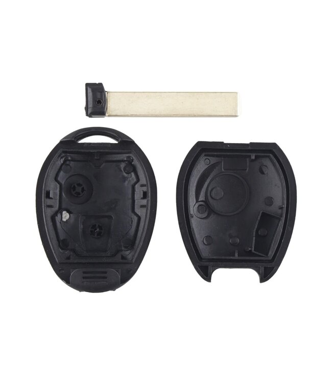 XEOD Autosleutelbehuizing - sleutelbehuizing auto - sleutel - Autosleutel geschikt voor Mini Cooper 2 knops