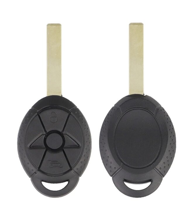 XEOD Autosleutelbehuizing - sleutelbehuizing auto - sleutel - Autosleutel - Klapsleutel / Geschikt voor: Mini