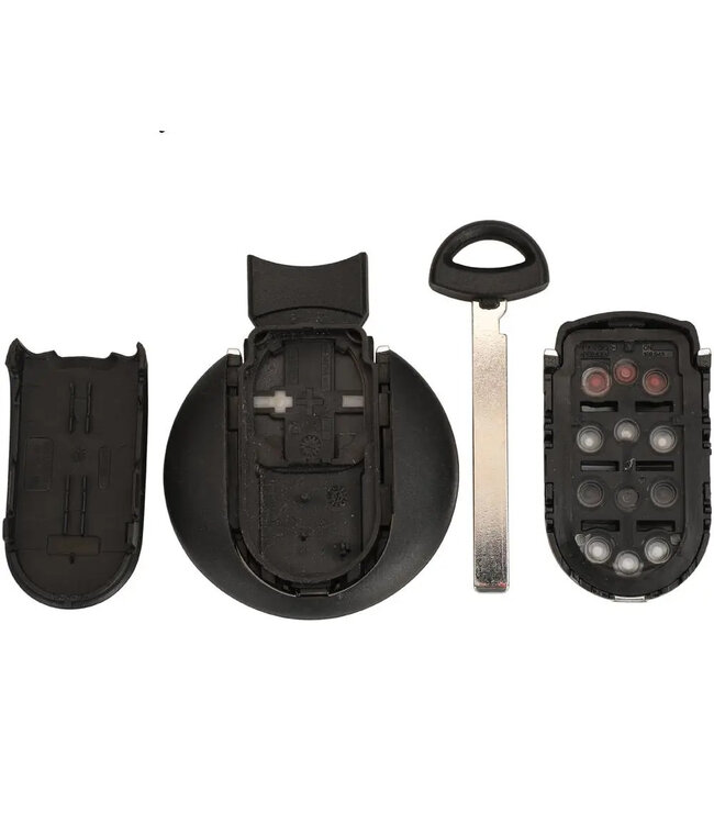 XEOD Autosleutelbehuizing - sleutelbehuizing auto - sleutel - Autosleutel / Mini 3 Knops smartkey