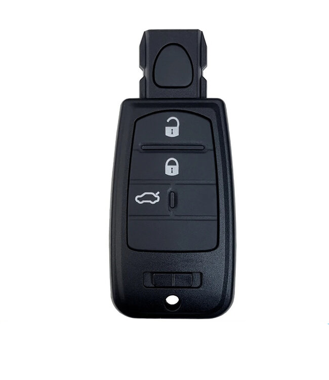 XEOD Autosleutelbehuizing - sleutelbehuizing auto - sleutel - Autosleutel / Geschikt voor: Fiat Croma 3 knops