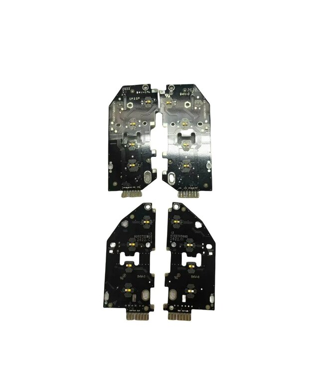 XEOD CSL LED DRL angel eyes modules Geel geschikt voor BMW X5 G18 & X6 G06 LCI - 4 stuks - Complete set