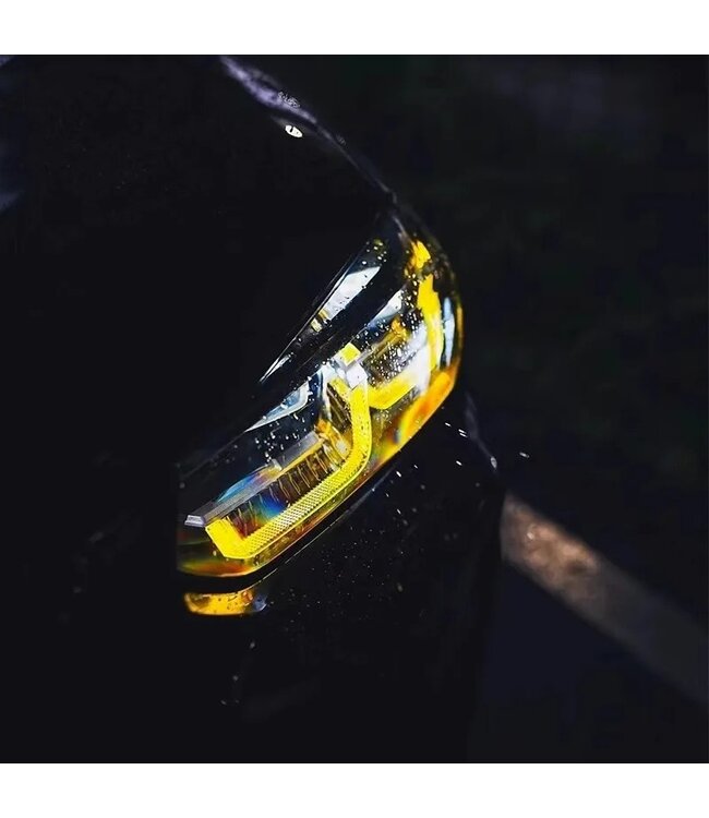 XEOD CSL LED DRL angel eyes modules Geel geschikt voor BMW X3 G01 G02 G08 - Laser koplampen - 4 stuks - Complete set