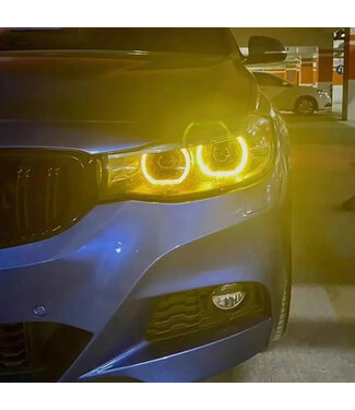 XEOD CSL LED DRL angel eyes modules Geel geschikt voor BMW 3 Serie F34 GT