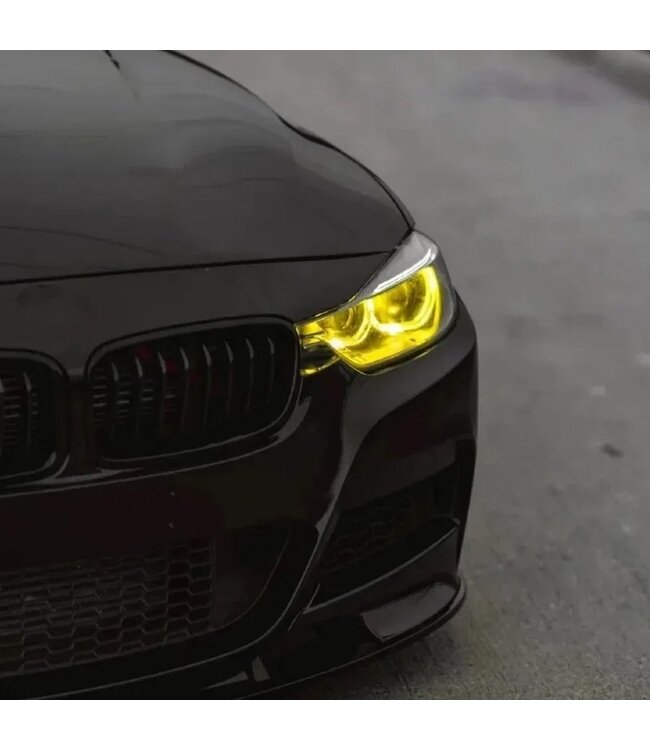 XEOD CSL LED DRL angel eyes modules Geel geschikt voor BMW 3 Serie F30 - F31 - F34 GT - Xenon koplampen - 4 stuks - Complete set