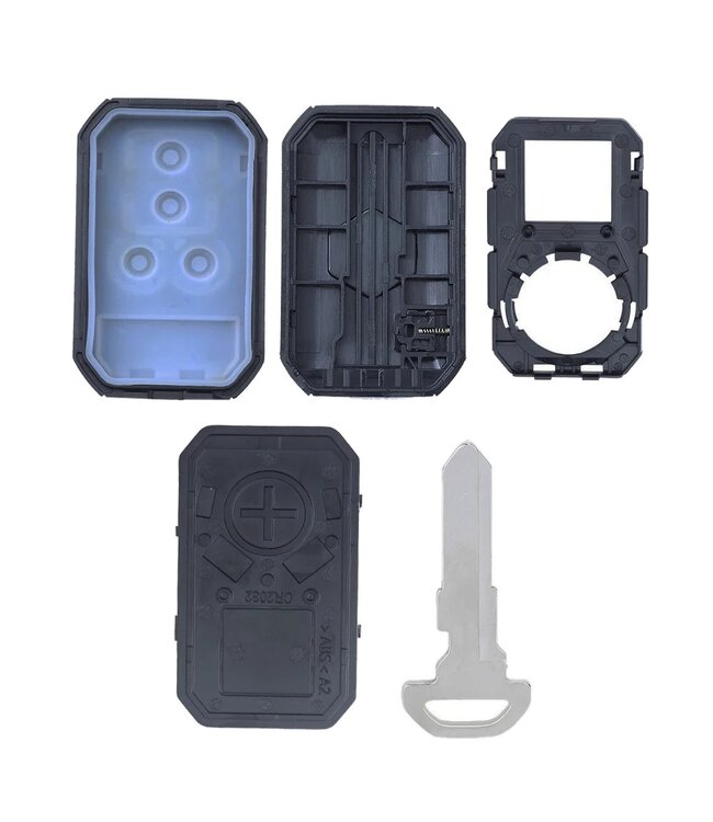 XEOD Autosleutelbehuizing - sleutelbehuizing auto - sleutel - Autosleutel / Geschikt voor Suzuki Swift & Ignis 2 knops smartkey