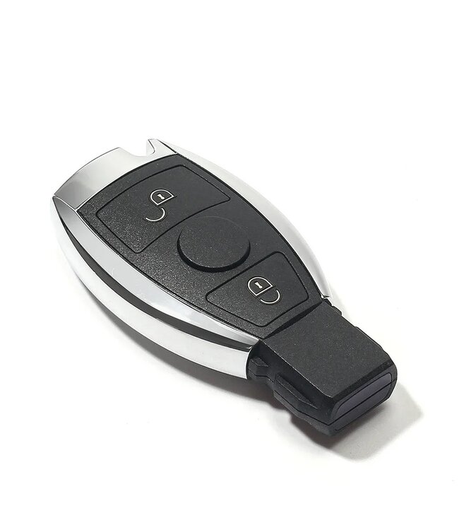 XEOD Autosleutelbehuizing - sleutelbehuizing auto - sleutel - Autosleutel / Geschikt voor: Mercedes 2 Knops smart sleutel