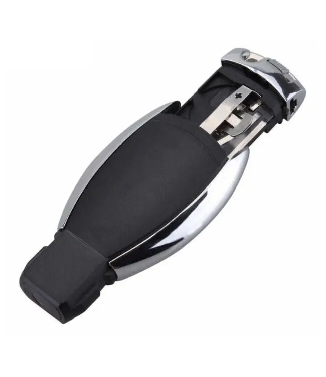 XEOD Autosleutelbehuizing - sleutelbehuizing auto - sleutel - Autosleutel / Geschikt voor: Mercedes 3 Knops smart sleutel