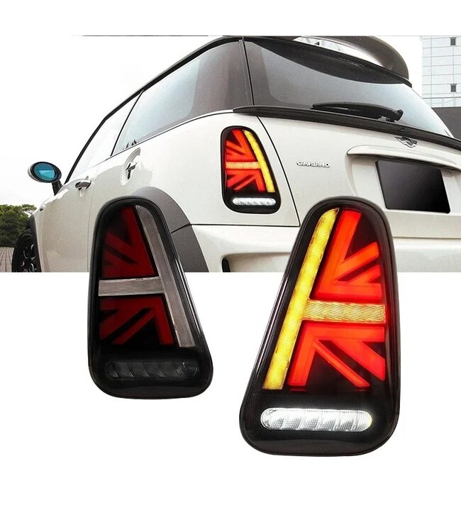 Mini R56 - R57 - R58 - R59 Full LED achterlichten smoked