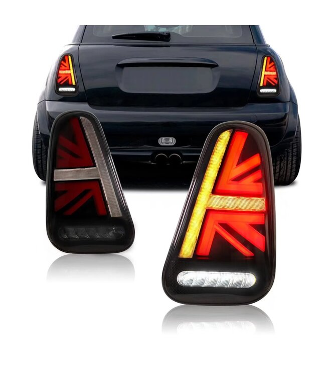 Mini R56 - R57 - R58 - R59 Full LED achterlichten smoked