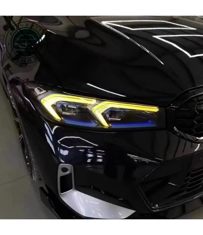 XEOD CSL LED DRL angel eyes modules Geel geschikt voor BMW 3 Serie G20 - G28 - Laser koplampen - 2 stuks - Complete set