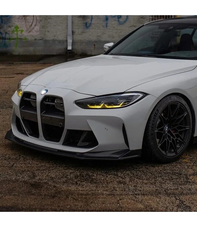 XEOD CSL LED DRL angel eyes modules Geel geschikt voor BMW 3 Serie G80 & 4 Serie G22 - G23 - G26 - G82 - Voor LED koplampen - 4 stuks - Complete set