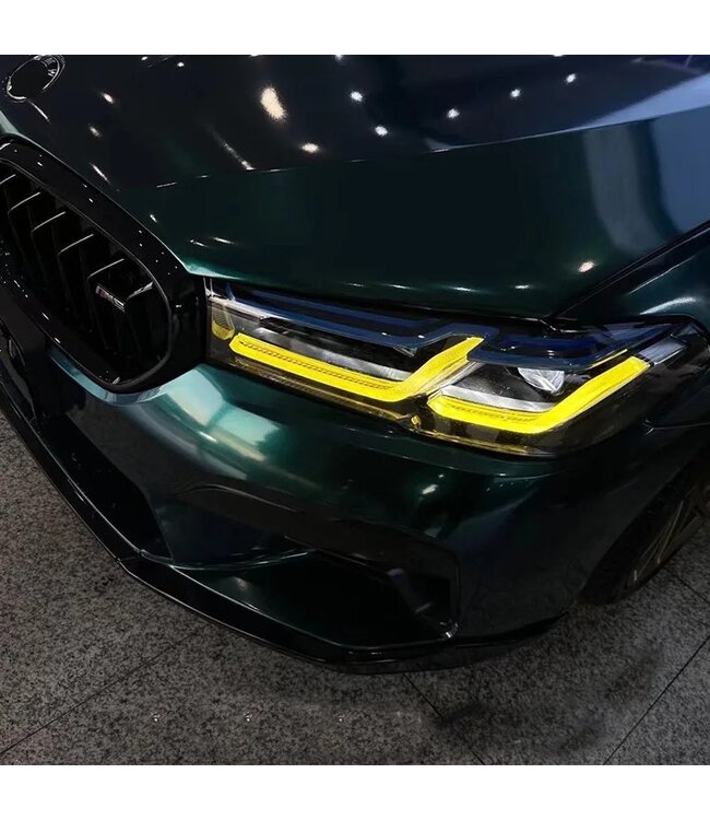 XEOD CSL LED DRL angel eyes modules Geel geschikt voor BMW 5 Serie G30 - Voor Laser koplampen - 4 stuks - Complete set