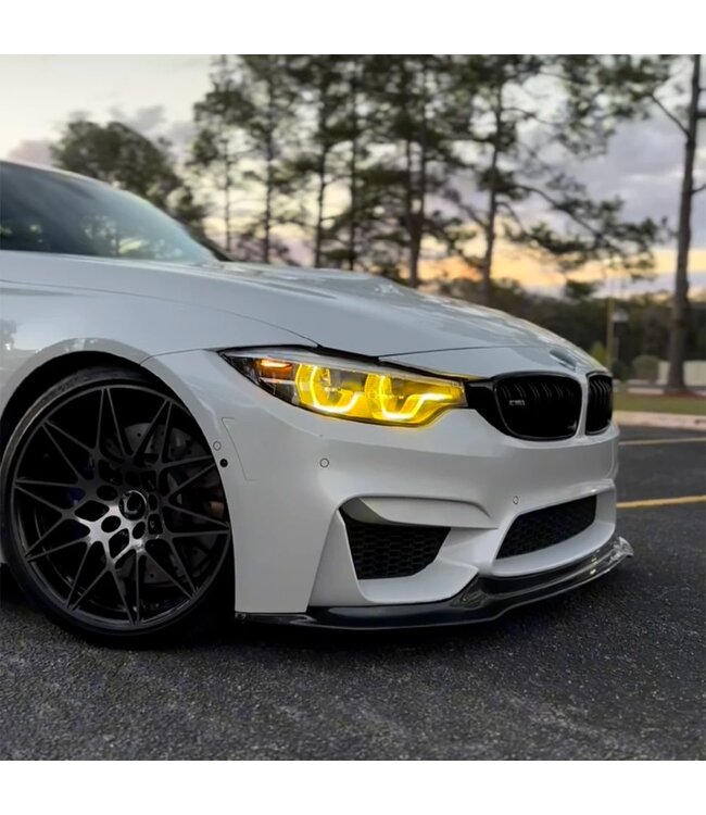 XEOD CSL LED DRL angel eyes modules Geel geschikt voor BMW M3 F80 - M4 F82 - F83 - Voor LED adaptive koplampen - 4 stuks - Complete set