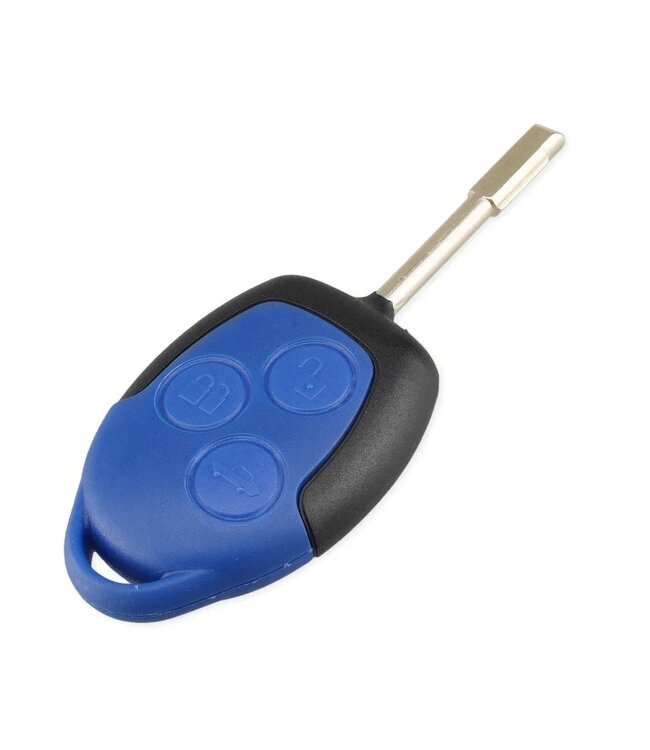 XEOD Autosleutelbehuizing - sleutelbehuizing auto - sleutel - Autosleutel 3 Knops / Geschikt voor: Ford