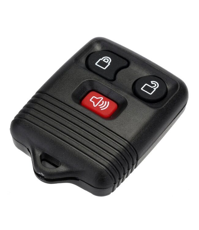 XEOD Autosleutelbehuizing - sleutelbehuizing auto - sleutel - Autosleutel  - Afstandsbediening / Geschikt voor: Ford 3 knops sleutel