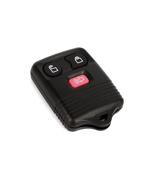 XEOD Autosleutelbehuizing - sleutelbehuizing auto - sleutel - Autosleutel  - Afstandsbediening / Geschikt voor: Ford 3 knops sleutel