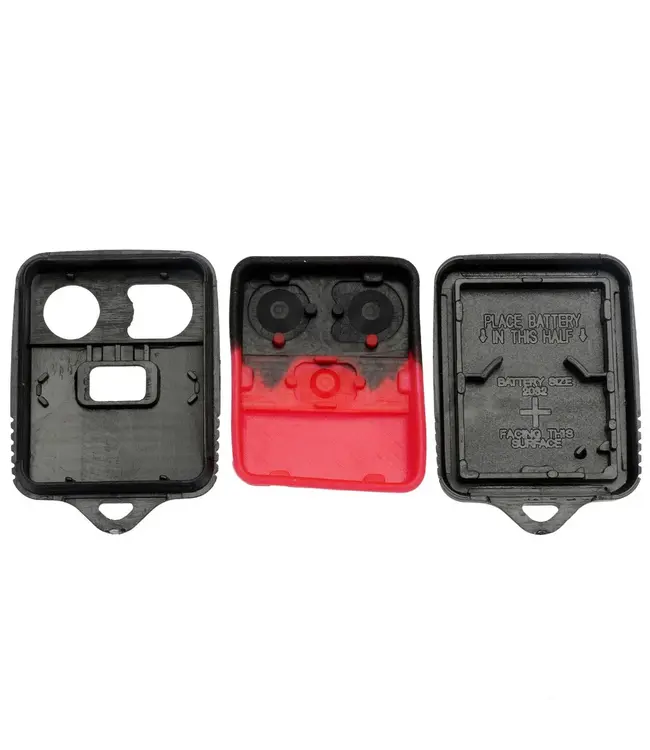 XEOD Autosleutelbehuizing - sleutelbehuizing auto - sleutel - Autosleutel  - Afstandsbediening / Geschikt voor: Ford 3 knops sleutel