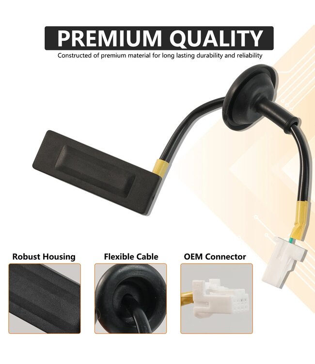 XEOD Kofferbak schakelaar - Ontgrendeling - OEM vervanging - Compleet met stekker - Geschikt voor Kia & Hyundai - 81260-1W220