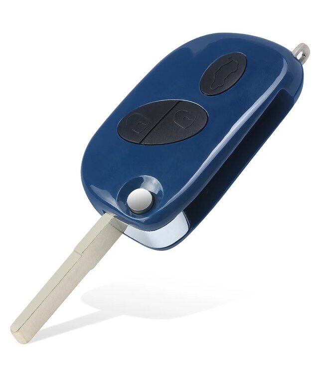 XEOD Autosleutelbehuizing - sleutelbehuizing auto - sleutel - Autosleutel  - Afstandsbediening / Geschikt voor: Maserati 3 knops