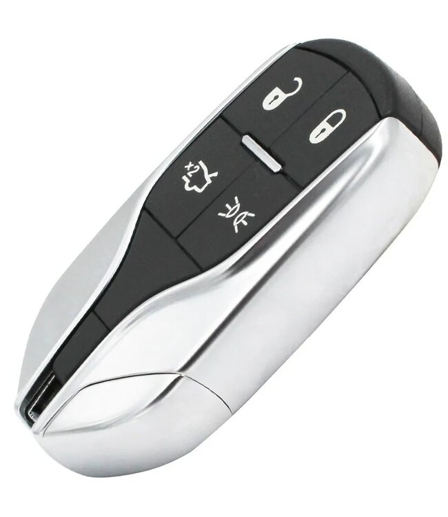 XEOD Autosleutelbehuizing - sleutelbehuizing auto - sleutel - Autosleutel  - Afstandsbediening / Geschikt voor: Maserati 4 knops