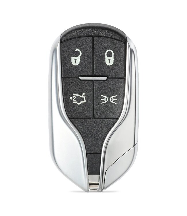 XEOD Autosleutelbehuizing - sleutelbehuizing auto - sleutel - Autosleutel  - Afstandsbediening / Geschikt voor: Maserati 4 knops