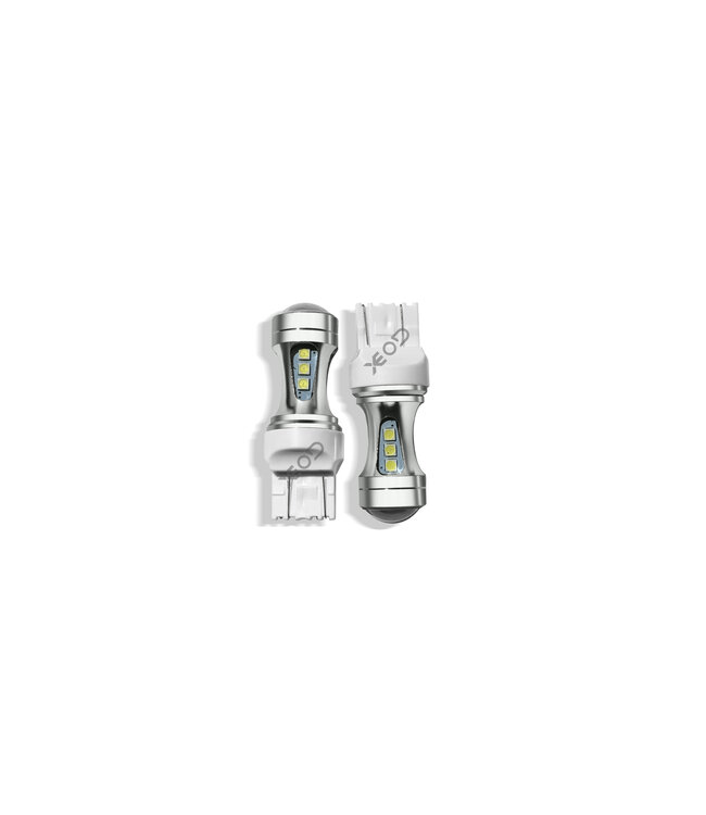 XEOD Pro Line Lampen set – W21/5W / T20 / 7440 LED – 6000K Wit licht canbus - Dagrijverlichting - Achterlicht - Stadslicht – 2 stuks