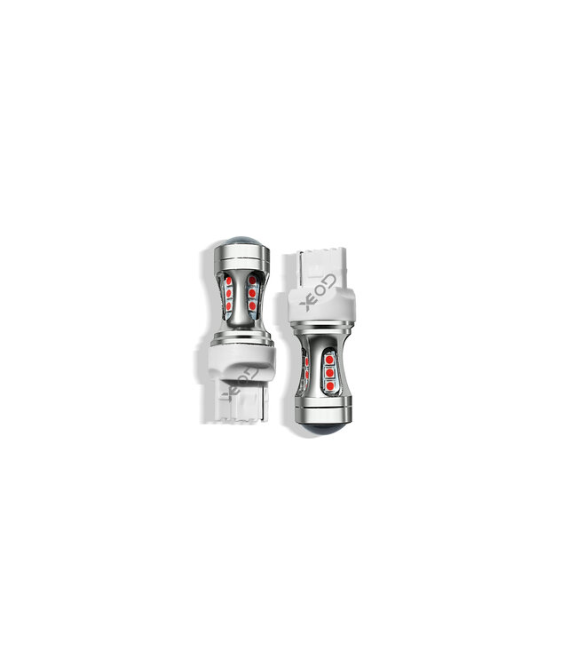 XEOD Pro Line Lampen set – W21W / T20 / 7440  LED – Rood licht canbus - Achterlichten – 2 stuks